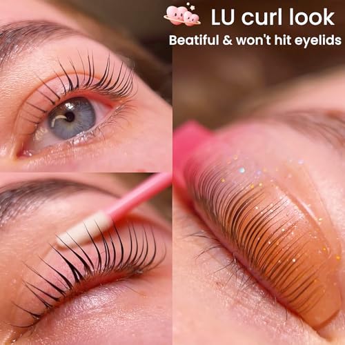 Lash Lift Shields LU Curl 8 Size Lifting Pads DIY Eyelash Lamination Katya Vinog Shield Rapid Perm Rods Make Eyes Beautiful Lifts Elastic Rod Lami Perming Roller Reusable Silicone Pad L Curl
