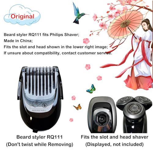 RQ111 Black Replacement Shaver Head Trimmer for Philips S5420 S6840 S7310 S8860 S9711 RQ1150 SP9861
