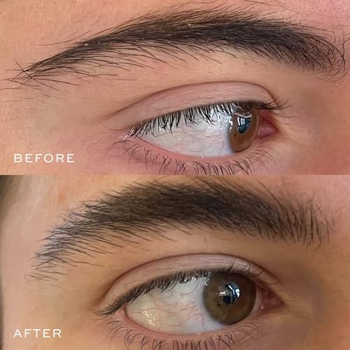 DIME Beauty Eyebrow Enhancing Gel, Clear Eyebrow Gel to Promote Fuller, Thicker, Stronger Brows, 0.20 oz / 6 mL