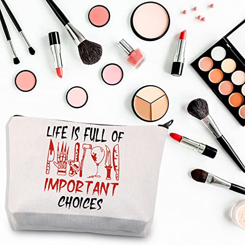 XYANFA Guinea Pig Makeup Bag - Cute Animal Gifts For Girls & Women - Zipper Pouch (Tote Bag)