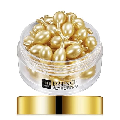 SENANA MARINA Active Skin Repair, Nourishing Anti Aging Night Serum Capsules for Face - Vitamin E, Supports Facial Skin Brightening and Corrects Dark Spots (2)