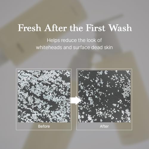 starlike White Pore LHA Fresh Gel Cleanser I LHA & Fine Grain Powder I Daily Mild Face Wash I Helps Reduce Whiteheads Buildup I Fresh & Luminous Looking Glow I Korean Skincare I 6.76 Fl oz (200ml)