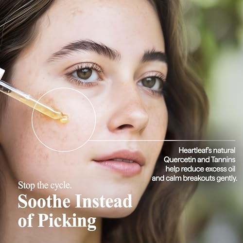 All Natural Houttuynia Cordata Care Serum ? Soothing and Hydrating Facial Heartleaf Serum for Sensitive and Troubled Skin, Lightweight and Non-Comedogenic (1.69 fl oz)