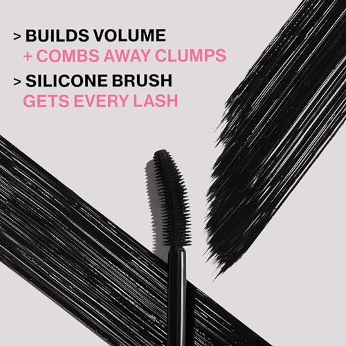 wet n wild So Defined Mascara, Volumizing & Lengthining with a Buildable Castor Oil-Infused Formula, Long-Lasting Clump-Free Application for Visibly lifted lashes, Vegan & Cruelty-Free - BLACK