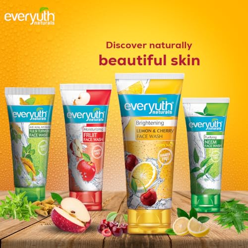 Everyuth Naturals Oil Clear Lemon Face Wash, 150G
