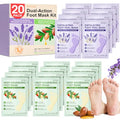 Foot Peeling 8Pcs£¦12Pcs Moisturizing Foot Mask, Exfoliator Peel Calluses Dead Skin Callus Remover, Hydrating Foot Masks for Dry Cracked Feet, Repair Rough Heels£¦Dry Skin for Baby Soft and Smooth Feet