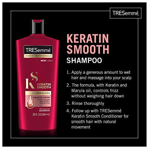 TRESemm? Shampoo, Keratin Smooth, 22 oz