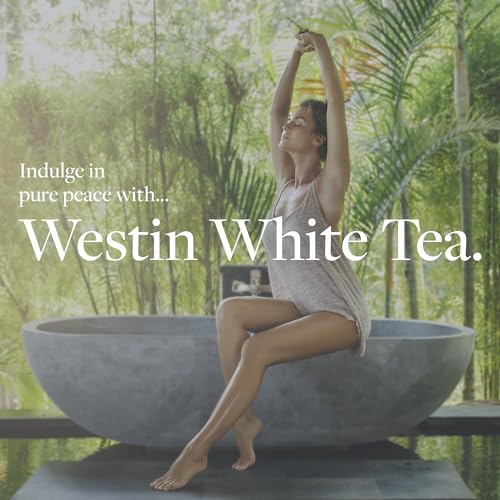 Westin White Tea Aloe Body Lotion | Hotel Spa Cream | Daily Hydration | Hand Lotion Pump | 8 oz Signature Scent Skin Moisturizer (Pack of 2)