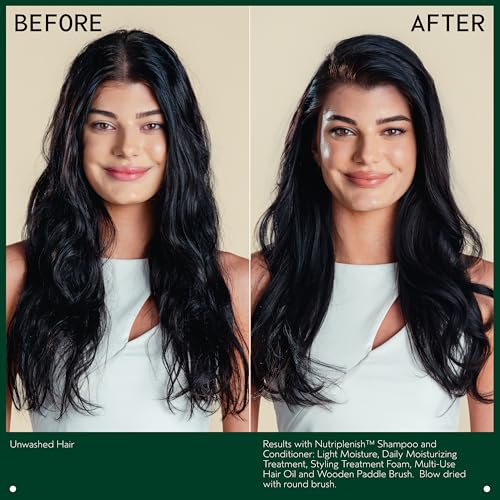 Aveda Nutriplenish Shampoo Light Moisture | Hydrating Shampoo for Fine to Medium Dry Hair | Organic Pomegranate Oil, Coconut Oil, Mango Butter | 93% Naturally Derived*