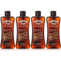 Hawaiian Tropic Dark Tanning Oil Original - 8 oz, Pack of 4