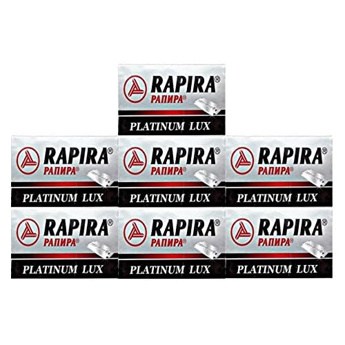 35 Rapira Platinum Lux Double Edge Razor Blades