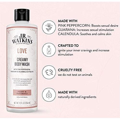 Love Creamy Body Wash (Peony & Patchouli) 12 fl oz