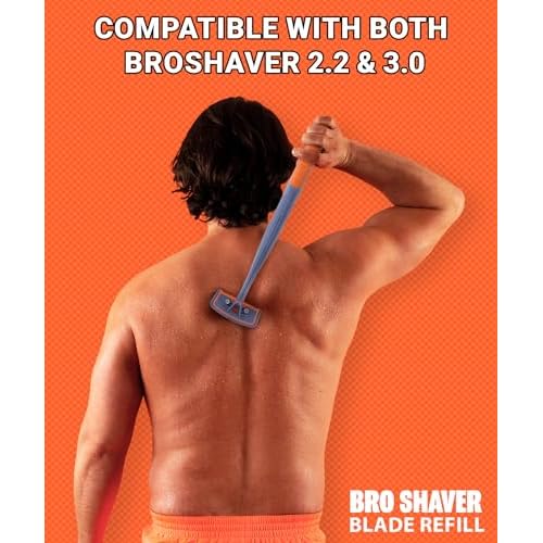 BroShaver 3.0 + Blade Refill (5 pack) Bundle