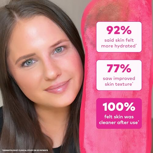The Original MakeUp Eraser PRO, Effortlessly Remove All Makeup Using Only Water, Including Waterproof Mascara, Eyeliner, Foundation, Lipstick, Sunscreen