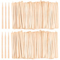 1200-Pcs Eyebrow Wax Sticks for Hair Removal, Small Wooden Waxing Sticks, Wax Spatulas Sticks, Precision Brow Wax Sticks, Applicator Sticks for Facial Waxing