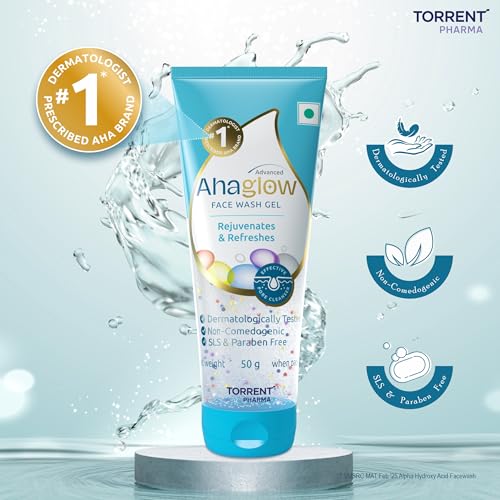 AHAGLOW FACE WASH 50GM