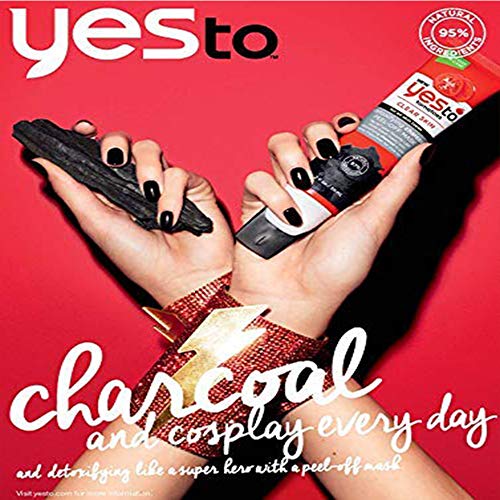 Yes To Tomatoes Detoxifying Charcoal Peel Off Face Mask, 2 Fl.Oz