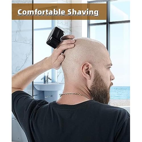 4Pcs Shaver Head Replacement Blade compatible with Skull Shaver Pitbull,Butterfly Kiss, and Palm Electric Razors