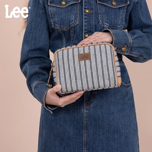 Montana West x Lee Travel Makeup Bag Large Capacity Cosmetic Bag Make up Organizer Case for Women Toiletry Bag Travel Essentials