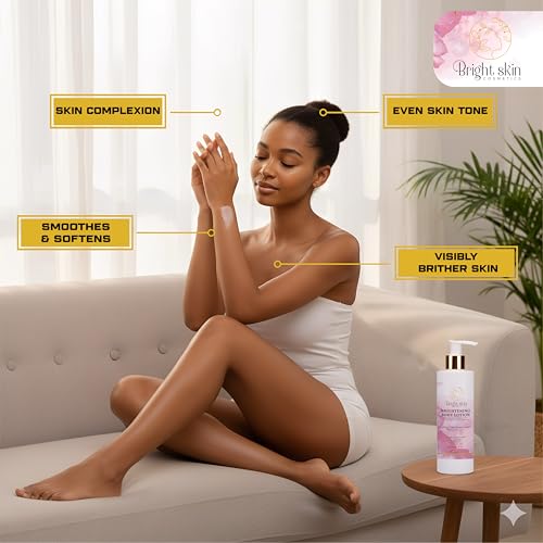 Brightening Body Lotion - 1 lbs, Repairing & Anti-Aging Moisturizer for Smooth, Brighter Complexion