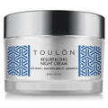 TOULON Night Face Cream For Women - Best Natural Face Moisturizer for Dry Skin with Vitamin C, Cocoa Butter & Grapeseed Oil to Build Collagen, Reduce Fine Lines & Firm Neck and Decollete
