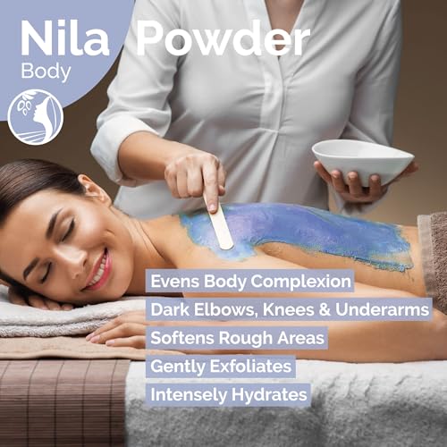 Fatima's Garden Pure Nila Indigo Powder 200g - Natural Moroccan Face & Hair Care Powder for Exfoliating and Moisturizing