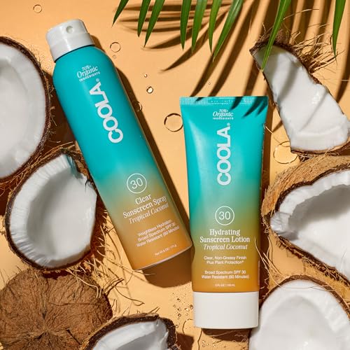 COOLA Organic Sunscreen SPF 30 Sunblock Body Lotion, Dermatologist Tested Skin Care For Daily Protection, Vegan And Gluten Free, 5 Fl Oz