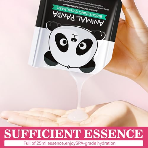7PCS Kids Face Mask Set Spa Party Facial Mask for Kids, Moisturizing Animal Facial Skincare Set, Birthday Christmas Gifts for Teen Girls-Set B