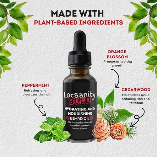 Locsanity BOLD Hydrating and Nourishing Beard Oil