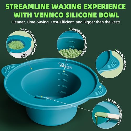 2.5LB Aloe Hard Wax Beads + Wax Warmer Kit for Women Men + 1lb Wax Beans with Cherry Blossom for Sensitive Skin for Facial, Eyebrows, Arms, and Brazilian Area for Home Use