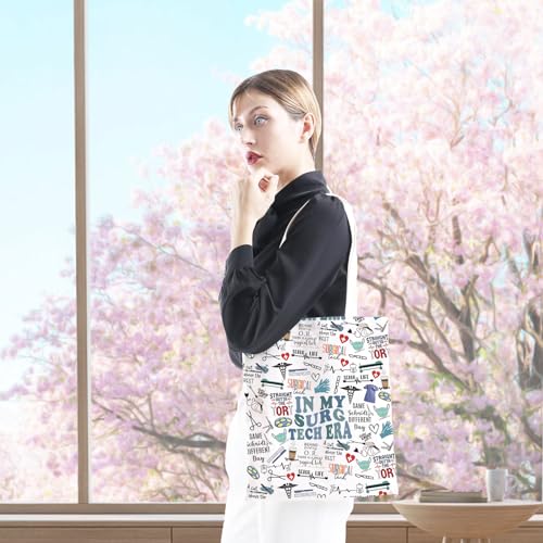 Surg Tech Era Tote - Makeup Bag Gift for Surgical Technologist, Nurse, Doctor