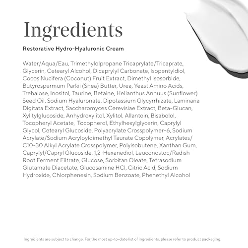 Murad Restorative Hydro-Hyaluronic Face Cream ? Moisture-Boosting Formula with Hyaluronic Acid, Coconut Extract, Botanical Oils & Shea Butter for Lasting Hydration, Plump, & Smooth Skin - 1.7 Fl Oz