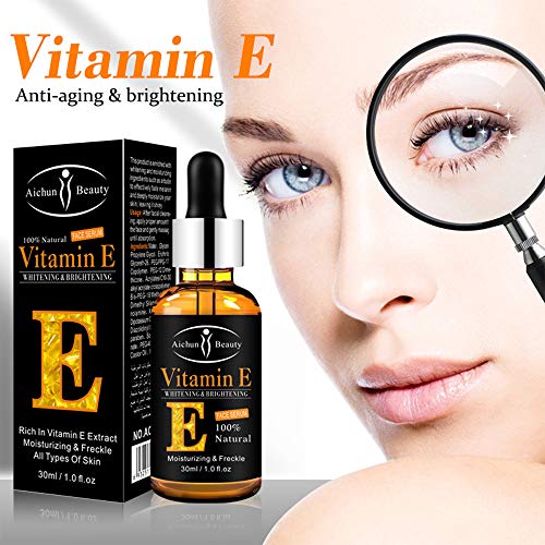 AICHUN BEAUTY Serum 100% Natural Face Lifting Smoothing Oil Control Acne Perfecting Primer (VITAMIN E)