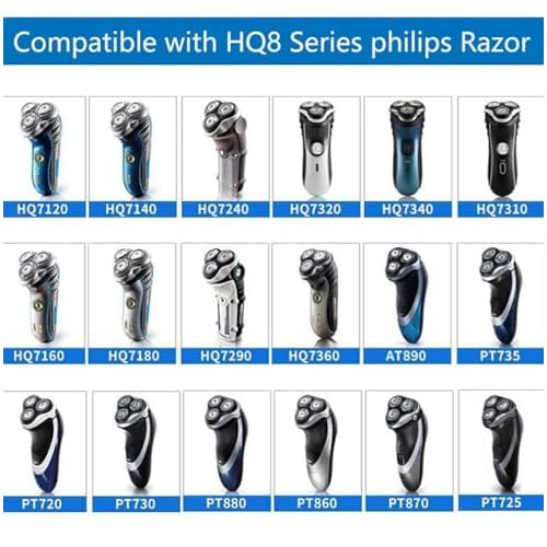 HQ8 Replacement Heads for Aquatec Shavers,7310xl hq8 replacement blades, New Upgraded