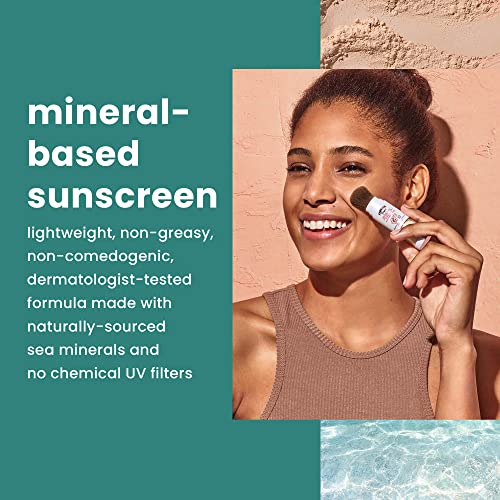 Hawaiian Tropic Mineral Powder Sunscreen Brush SPF 30 & Banana Boat Sport Ultra Lip Balm SPF 50 Twin Pack