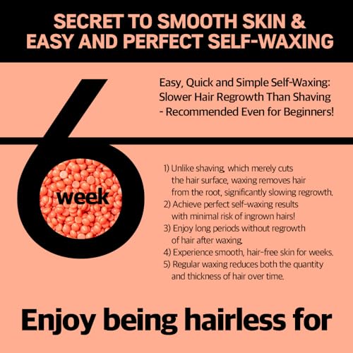 Allongs hard wax 200g | Waxing Beads for women men Professional Salon Quality | Perfect for Full Body | Facial | Brazilian Bikini | and Legs at Home Wax Refill (pink) Korean Beauty Olive Young