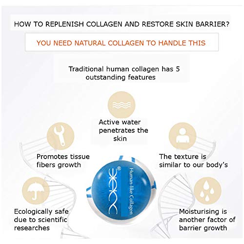 DISAAR Beauty Natural Collagen Beauty Soap Clear Face Smooth Skin Reduces Open Pores Nourishment 100g