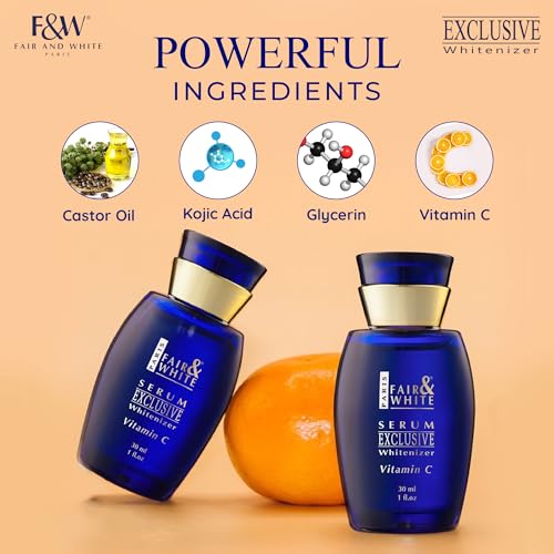 Fair & White Exclusive, Vitamin C Serum ? 30 ml / 1 fl oz ? Skin Brightening Serum