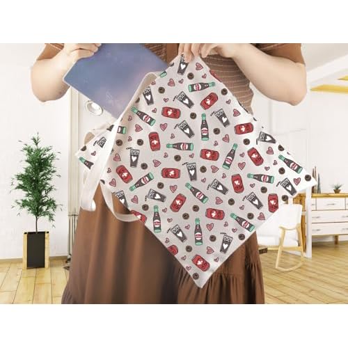 WCGXKO Soda Tote Bag Favourite Drink Soda Social Club Soda Addicted Gift