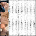 594 Pcs Tiny Small Temporary Tattoos for Women Men Finger Hands, Mini Fake Tattoos for Adult Finger Neck Body