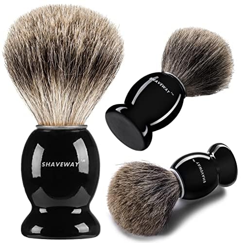 100% Pure Badger Shaving Brush Engineered to Deliver The Best Shave of Your Life. No Matter What Method You use, Safety Razor, Double Edge Razor, Staight Razor or Shaving Razor,. ¡¦