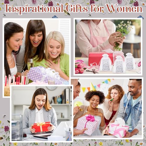 25 Set Inspirational Compact Mirror Bulk for Women Sometimes You Forget You're Awesome Motivational 2.76 Inch Small Double Sided Folding Pocket Mirror for Womens Day Mothers Day (Wildflower)