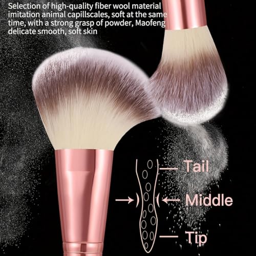 HGHDBT 70Pcs Pink Makeup Brushes Set Professional Makeup Kit Multi-functional Makeup Tool Set with Case Facial Makeup Accessories, Foundation Makeup Brush Kit Eye and Face Make up Brushes & Tools