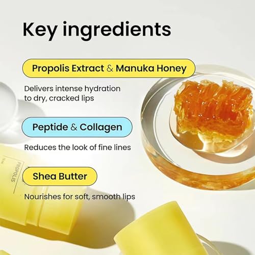 2PCS Honey Lip Butter, 12hrs Long-lasting Moisture, Gentle Exfoliation, Hygienic Twist Dispenser,korean skin care