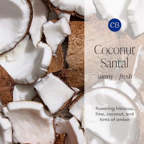 Capri Blue Moisturizing Hand Creams Travel Size ? Flora Edit Collection ? Nourishing Hand Cream for Dry Cracked Hands with Jojoba Oil & Shea Butter ? Skin Care (Coconut Santal, 3 oz pack of 2)