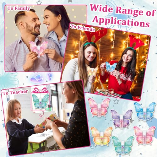 30 Pack Christmas Teacher Appreciation Gifts Bulk Thank You Moisturizing and Nourishing Lip Balm Gifts for Winter Xmas Women Man Employee Staff Appreciation Teacher Team Baby Shower Party Supplies