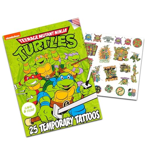 Temporary Tattoos Set ~ Bundle Includes 200 Assorted Tattoos Featuring Dory, Star Wars, TMNT, Batman, and More | Bulk Party Pack, No Duplicates