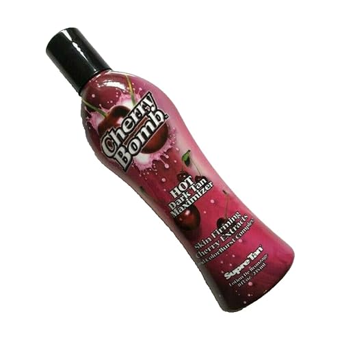 Supre Cherry Bomb Red Hot Dark Accelerator Tanning Lotion 8 oz.