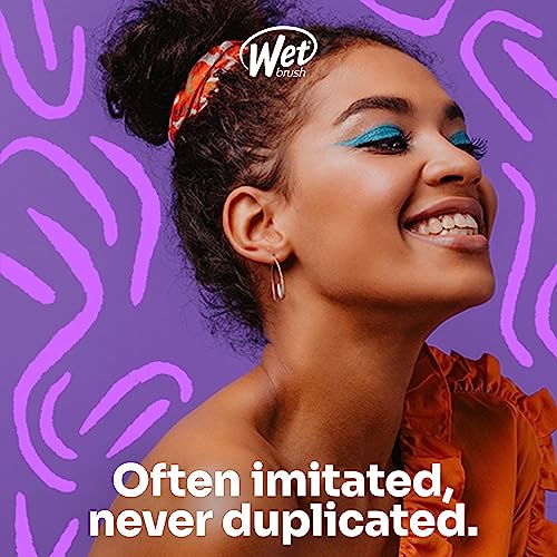 Wet Brush Thick Hair Detangling Brush, Black, Ultra-Soft IntelliFlex Bristles Glide Through Tangles With Ease, Pain-Free Detangler for All Hair Types, Wet & Dry