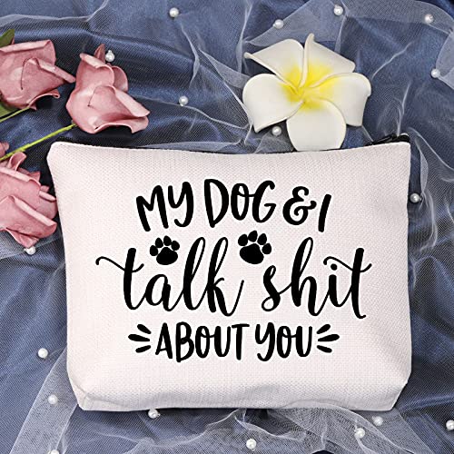 WCGXKO Musical Lover Gift Character Zipper Pouch Makeup Bag (EAT SLEEP HA CR)
